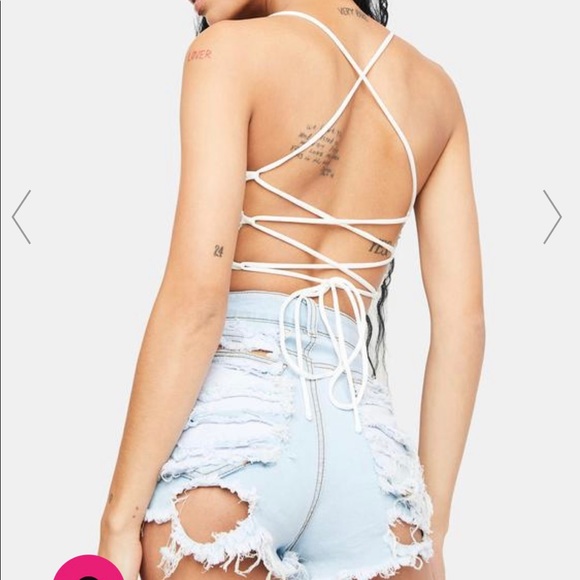 Dolls Kill: Bear Dance - Sparkle and Shine Sequin Top - Picture 4 of 8